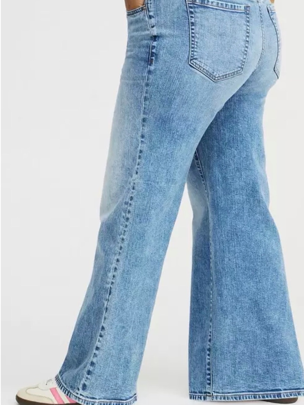 NWT TORRID High-Rise Baggy Wide-Leg Jean SIZE 18 TALL - Picture 4 of 5